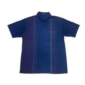 Burberry Navy Short Sleeve Polo